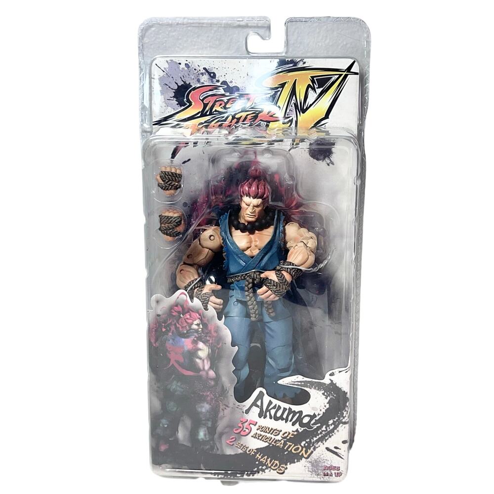 NECA Akuma Street Fighter IV Round 2 Action Figure 20th Anniversary CAPCOM